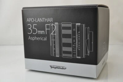 [NEW]Voigtlander APO-LANTHAR 35mm F/2 Aspherical VM Lens for Leica M mount #6171 - Image 1 of 4
