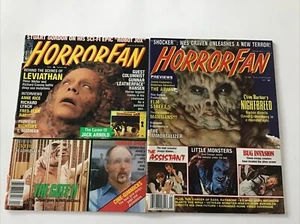 HORROR FAN MAGAZINE 1989 Old Stock  #2 And #3 Nightbreed, Leviathan - Bild 1 von 18