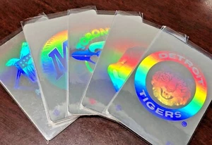 1991 UPPER DECK TEAM LOGO HOLOGRAMS (Count: 7 each) Baseball, NMint (You Pick!) - Picture 1 of 17