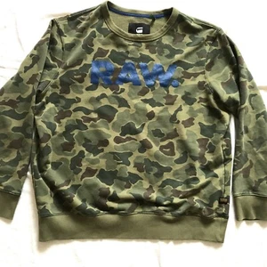 G-STAR RAW ZEABEL BEACH CAMOUFLAGE MC HERREN PULLOVER SWEATSHIRT XXL 2XL EU - Bild 1 von 10