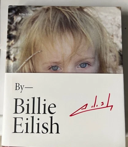 Billie Eilish signed autographed 1st Edition Book Cover