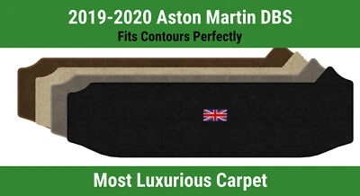 Tapete de baú pequeno Lloyd Luxe para '19-20 Aston Martin DBS com bandeira britânica - Imagem 1 de 4