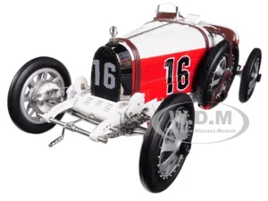 BUGATTI T35 #16 NATIONAL COLOUR PROJECT MONACO LTD ED 1/18 MODEL BY CMC 100B007 - Picture 1 of 7