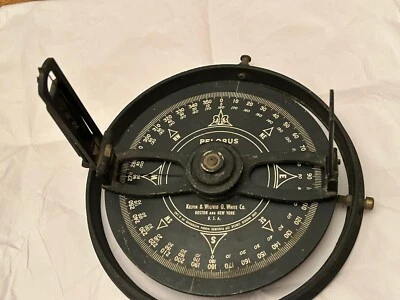 Vintage Kelvin & Wilfred White Co Boston & New York USA Nautical Pelorus - Image 1 of 4