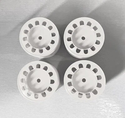 Tamiya Avante 2001 NEW Wheel Set White 58489 Repro - Rare Vintage RC - Image 1 of 3