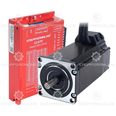 STEPPERONLINE Nema 23 3Nm Closed Loop Stepper Motor 5A & Servo Driver CL57Y Kit - Image 1 of 4