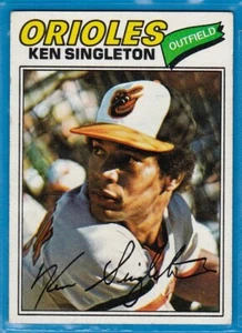 Carta Baseball 1977 Topps - #445 Ken Singleton - Baltimore Orioles - Foto 1 di 2