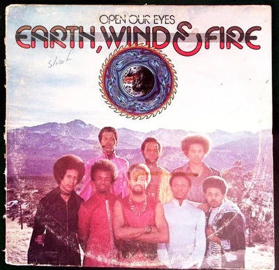 EARTH, WIND & FIRE – OPEN OUR EYES - COLUMBIA RECORDS  VINYL LP 226-29 - Image 1 of 4
