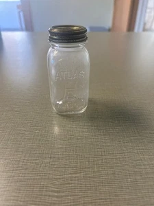 Atlas Mini Mason Jar Coin Bank - Picture 1 of 3