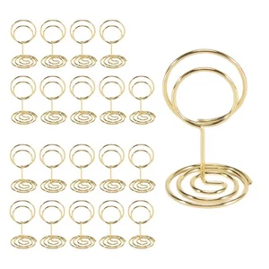Soporte para números de mesa 20 piezas - Soporte para tarjetas de mesa de 5,1 Cm, mesa corta N6491 - Imagen 1 de 7