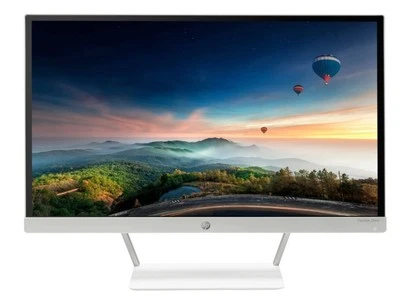 HP Pavilion 23xw 23in IPS LED White Monitor With HDMI Cable - Image 1 of 4