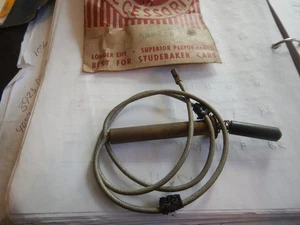 NOS 53 54 55 56 STUDEBAKER HAWK Horn Contact Cable Assembly 533468 w P/S - Picture 1 of 5