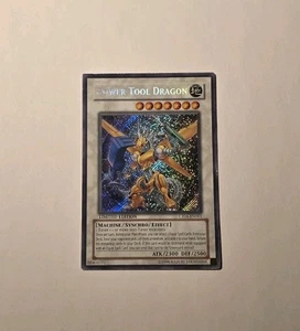 Yugioh Power Tool Dragon CT06-EN001 Secreto Raro 2009 MP - Imagen 1 de 3