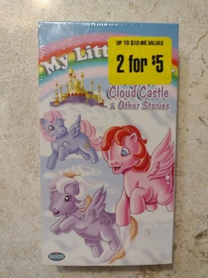 Vintage My Little Pony - Flight to Cloud Castle - A Golden Book VHS  - Image 1 of 2