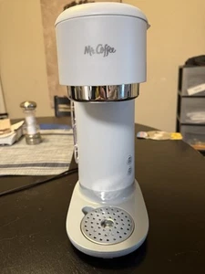 Mr. Coffee Iced and Hot Coffee Maker Single Serve Grey Blue Color - Picture 1 of 5