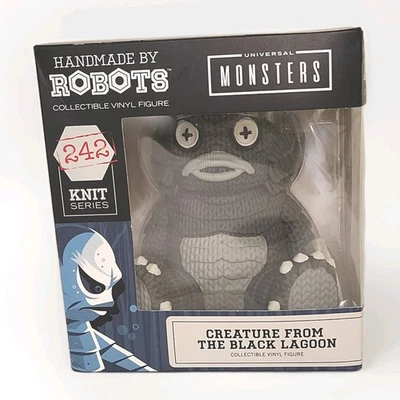 Figura Vinilo Hecha a Mano por Robots Univ Monstruos Criatura de la Laguna Negra NUEVO Foto 1 de 4