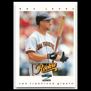 Dax Jones Rookie #323 1997 Score San Francisco Giants Baseball Card MLB NM - Picture 1 of 3