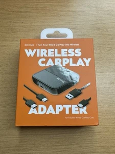 Adaptador inalámbrico CarPlay Rexing CPW-2 para iPhone negro *Envío gratuito* - Imagen 1 de 4
