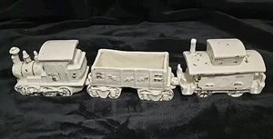 Weihnachtszug Weihnachtsdeko Keramik Classic Traditions LESEN! - Bild 1 von 8