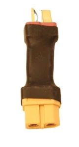 RCE1602 Akku/ESC Adapter: Buchse XT60 auf Stecker Deans (T-Stecker) - Bild 1 von 1