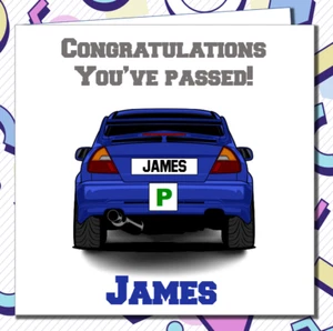 Tarjeta de prueba de conducción personalizada bien hecha placa L/JT - Imagen 1 de 4