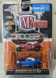 M2 Machines Auto-Lift 2 Pack Ford Roadster Foose P-32 NEW Walmart Exclusive - Picture 1 of 5