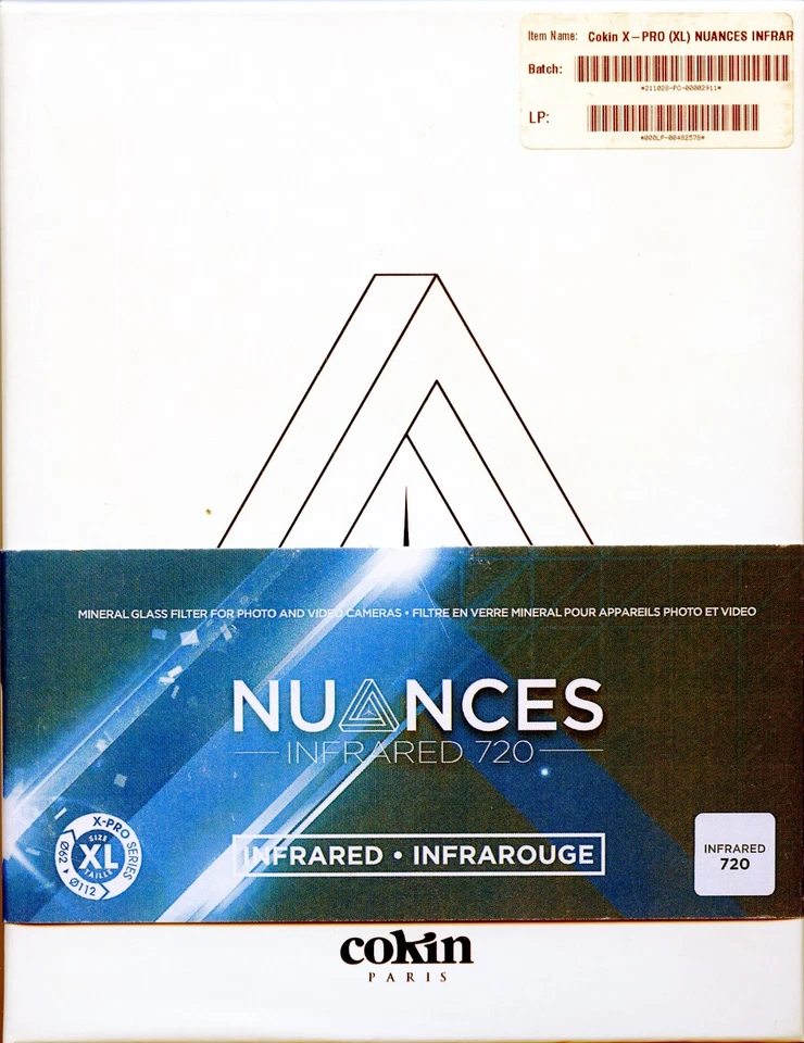 Cokin X-Pro (XL) NUANCES Infrared (720) Filter - Image 1 of 4