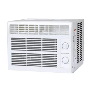 5000 BTU 115V Window Air Conditioner Manual 2 Speed Washable Filter Room Cooler - Picture 1 of 7