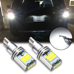 Error Free T15 921 912 LED Reverse Backup Light Bulbs White For Toyota Honda GMC - Picture 1 of 12
