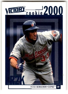 2000 Upper Deck Victory Peter Bergeron #354 Montreal Expos - Image 1 of 2