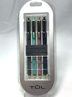 TUL Retractable Gel Pens, 0.8 mm Medium, Asst. Colors, "Metallic", 4-Pack,  New