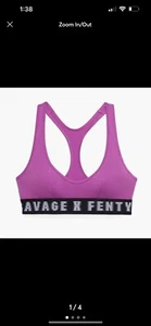 Savage x Fenty Forever Savage Bralette Scoop Neck Women's Size L - Picture 1 of 5