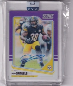 Jaylen Samuels 2018 Panini Honors Score Update Purple Prizm Rc Auto (5/9) - Picture 1 of 2