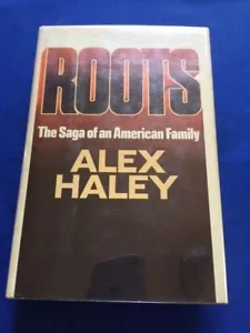 ROOTS- FIRST TRADE EDITION BY ALEX HALEY INSCRIBED BY HALEY ON LINED PAPER - Picture 1 of 6