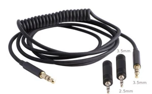 1,6m 3,5mm Premium Klinkenkabel M/M + 2x Klinke-Adapter 2,5mm auf 3,5mm(M/F) - Bild 1 von 4