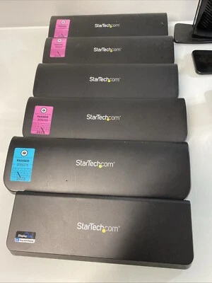 StarTech.com USB3 HDMI/DVI/VGA PC/Laptop/computer DockingStation Joblot - Image 1 of 4