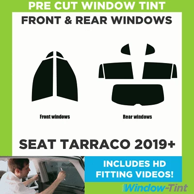 For SEAT Tarraco 2019+ Full Pre Cut Window Tint Kit Front & Rear Tinting Film - Image 1 of 4
