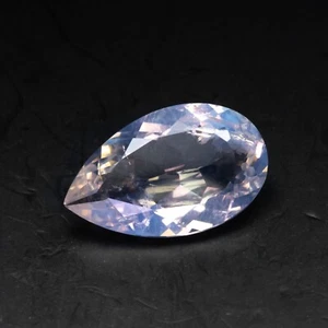¡Prestigioso! Piedra lunar azul de 1,64 quilates corte pera piedra preciosa facetada azul amarillento - Imagen 1 de 6