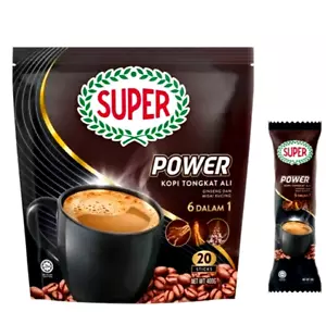 Super Power 6 in 1 Caffè Istantaneo con TA Ginseng 20 Bastoncini x 18g~21/11/2026 - Foto 1 di 5