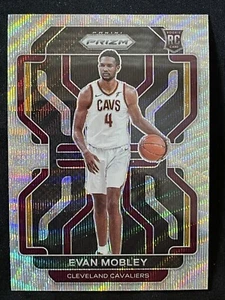 Evan Mobley 2021-22 Panini Prizm Silver Wave Prizm RC Rookie #325 Cavs - Bild 1 von 2