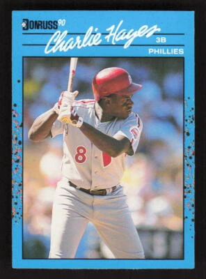 1990 Donruss Best of the NL  #106 Charlie Hayes  Philadelphia Phillies - Image 1 of 2