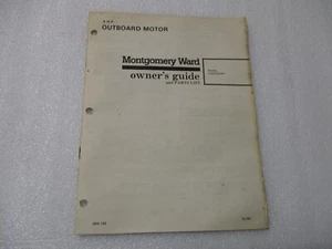 Montgomery Wards 4 HP Model VWB 52004F Owner's Guide & Parts List - Picture 1 of 5