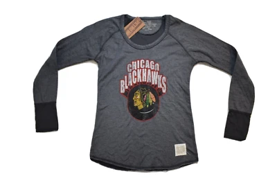 Sudadera Retro Marca Vintage Hockey Juniors NHL Chicago Blackhawks NUEVA CON ETIQUETAS S, M Foto 1 de 4