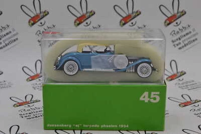 DIE CAST 1/43 " DUESENBERG SJ TORPEDO PHAETON - 1934 " N. 45 RIO - Immagine 1 di 2