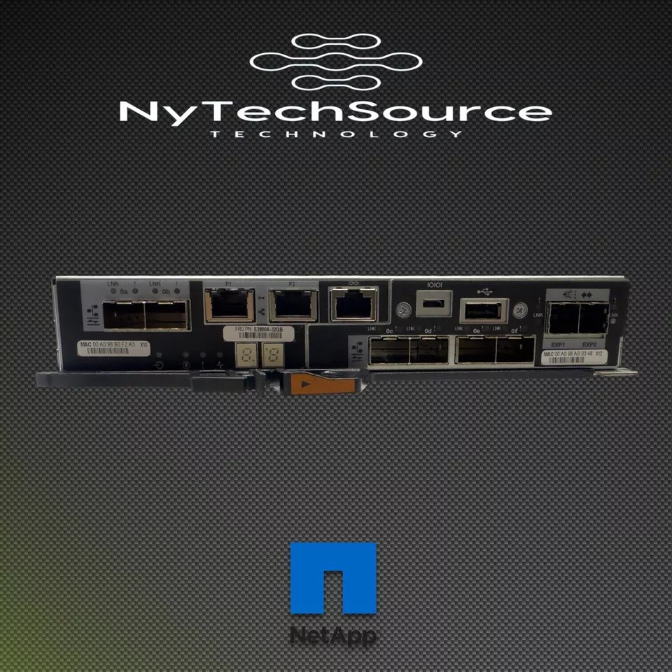 *NetApp* E2800A-32GB Storage Controller System Drive Module I/F-6 - Image 1 of 4
