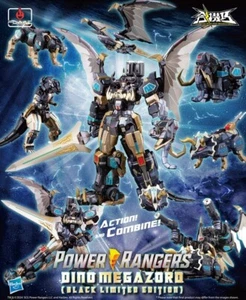 Flame Toys Mighty Morphin Power Rangers Dino Megazord (Black Version) LIMITED ED - Bild 1 von 13