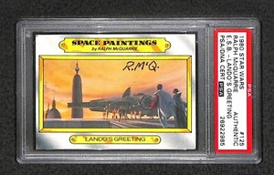 Ralph McQuarrie "SW Artist" 1980 Topps STAR WARS Signed Auto Rookie Card PSA RC