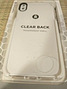 Iphone XS Max Phone Case -Tortoise- Clear/Transparent Back Reinforced Flexible - Picture 1 of 18