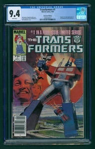 Transformers #1 (1984) CGC 9.4 W! NEWSSTAND EDITION! 1. Autobots / Decepticons! - Bild 1 von 2