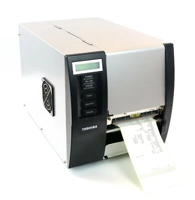 Toshiba TEC B-SX4/B-SX4T - Thermo-Etiketten-Drucker - 117km gedruckt - NETZWERK - Bild 1 von 3